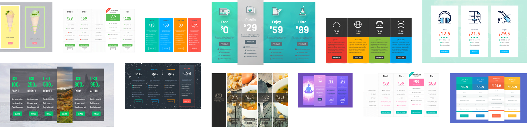 catalog design pricing